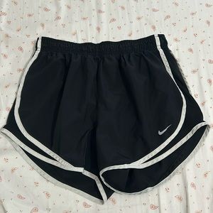 Nike shorts. Doesn’t say the size, maybe medium.